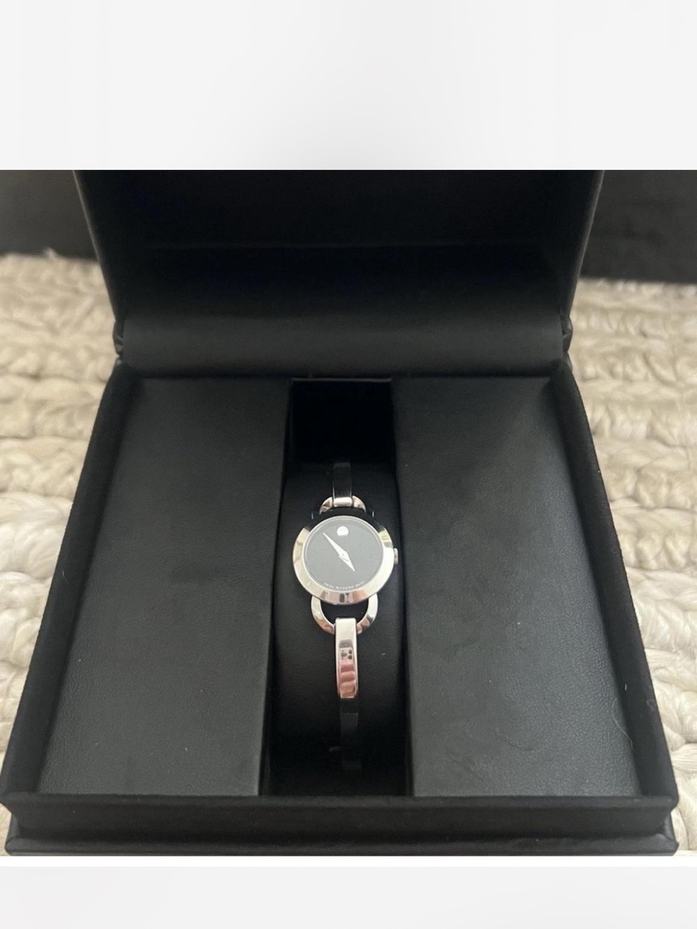 Authentic Movado Rondiro Bangle Watch - Picture 7 of 8